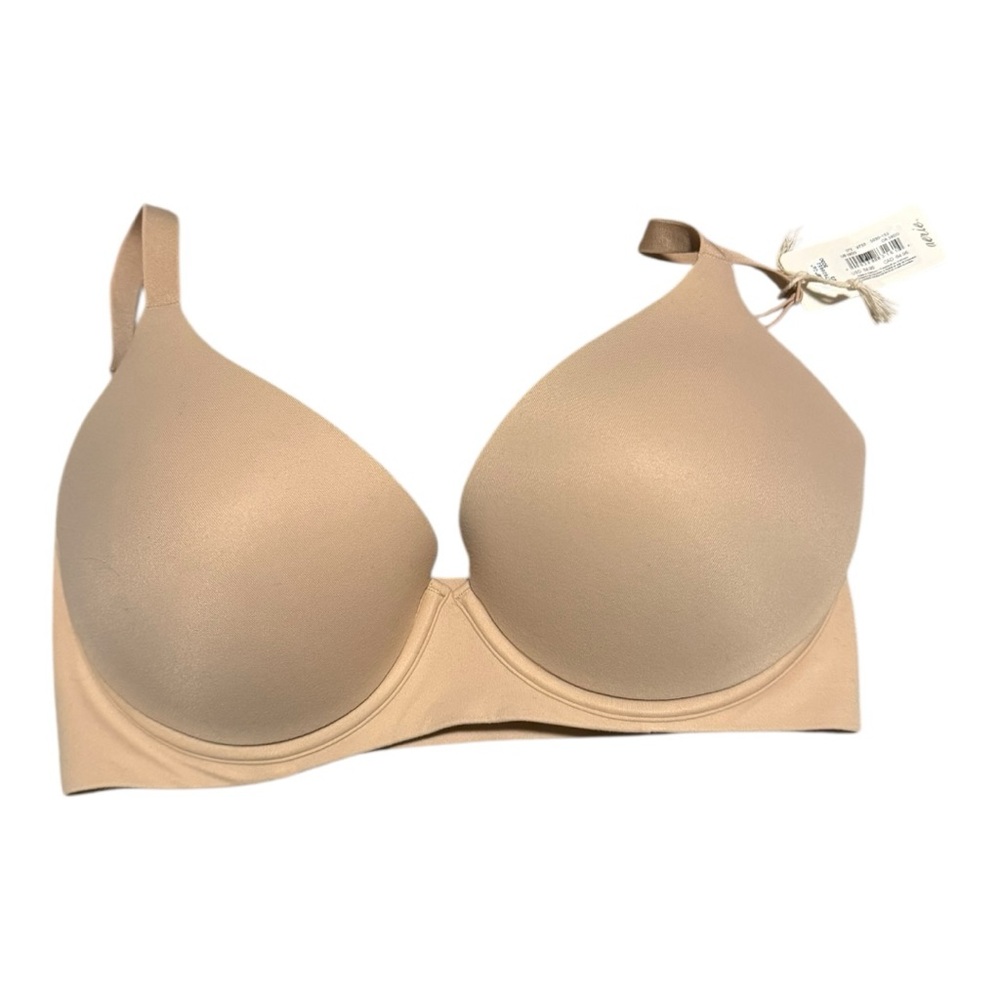 NWT 32DD Smoothez by Aerie Nude Seamless plunge push up bra